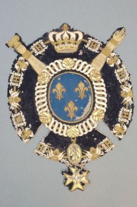 Image représentant Ecusson aux armes de France - Broderie