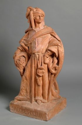 Image représentant Jacques Coeur - Maquette de sculpture