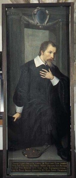 Image représentant Autoportrait de l'artiste agenouillé - Tableau