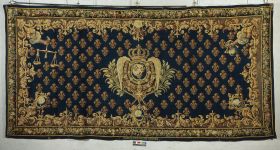 Image représentant Panneau aux armes de France - Tapisserie