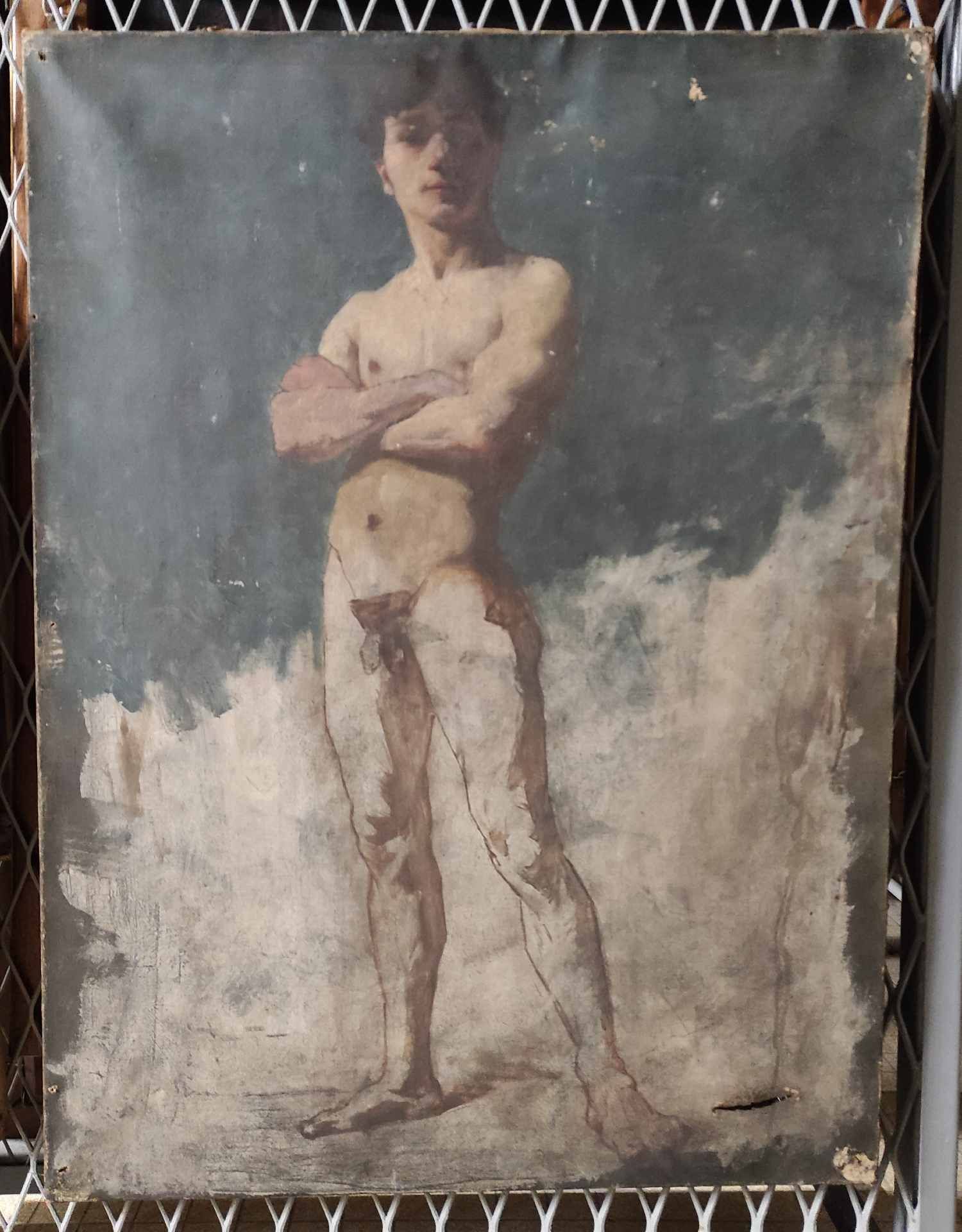Image représentant Etude de nu - Tableau