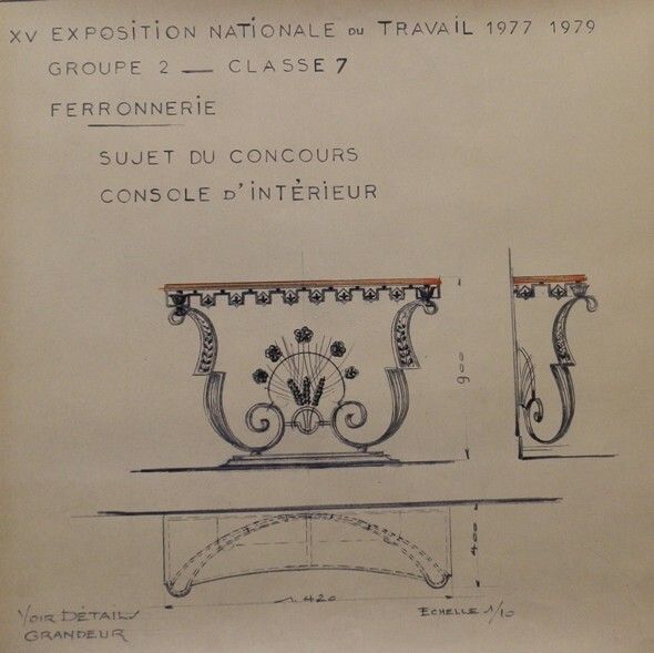 Image représentant 15ème concours MOF - Plan