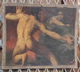 Image représentant Etude de nu - Tableau