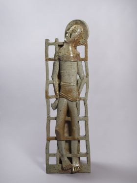 Image représentant Saint Laurent sur le gril - Sculpture